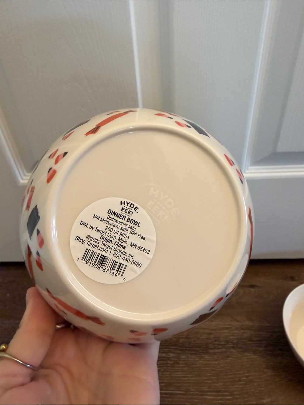 Hyde & EEK! Plastic Candy Pattern Halloween Bowls - Set of 4 - Picture 6 of 11